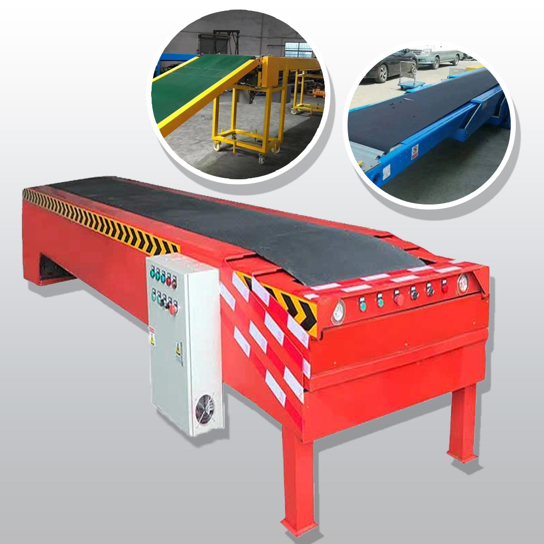 สายพานลำเลียง ไลน์การผลิต 220V 380V pvc green belt line conveyor belt conveyor