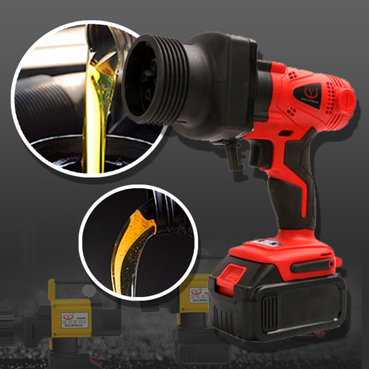 เครื่องดูดของเหลวเลือกหัวได้ อาหาร สารเคมี น้ำมัน 750 -1300 watt Electric oil pump Rechargeable Anti-corrosion pumping