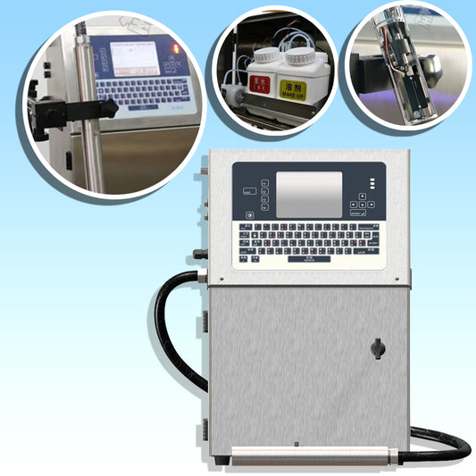 เครื่องพิมพ์วันที่ผลิต วันหมดอายุ Automatic Inkjet Printer Date Coding รุ่น W900