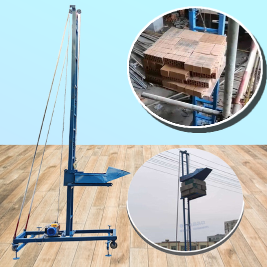 เครนยกปูน เครนยกอิฐ 4-10เมตร สั่งทำตามขนาด 220V หรือ 380V 750-1500kg 75m/min  Concrete pouring machine Brick lifting machine
