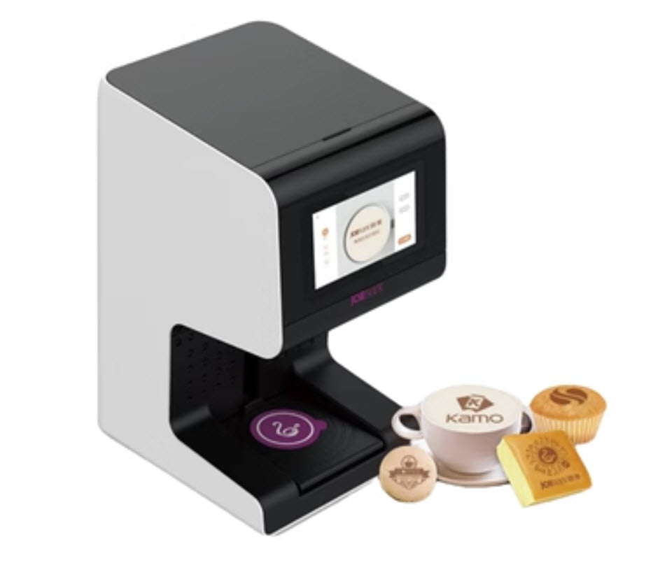 เครื่องพิมพ์กาแฟ 3d coffee latte photo logo LP300 Jolimark LAD200D