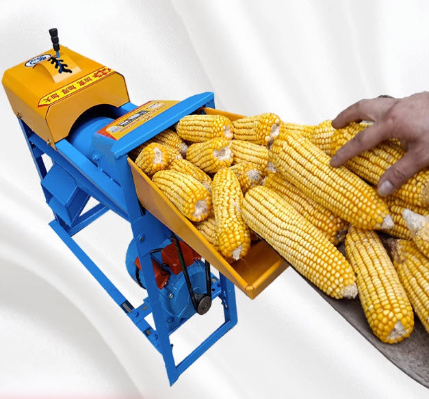 เครื่องปอกเปลือกและเเกะเมล็ดข้าวโพด corn peeling machine หลากหลายรุ่น