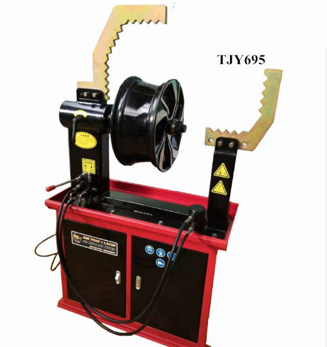 เครื่องซ่อมล้อแม็ก เครื่องดัดล้อแม็ก Car wheel shaping machine aluminum alloy steel rim repairing machine