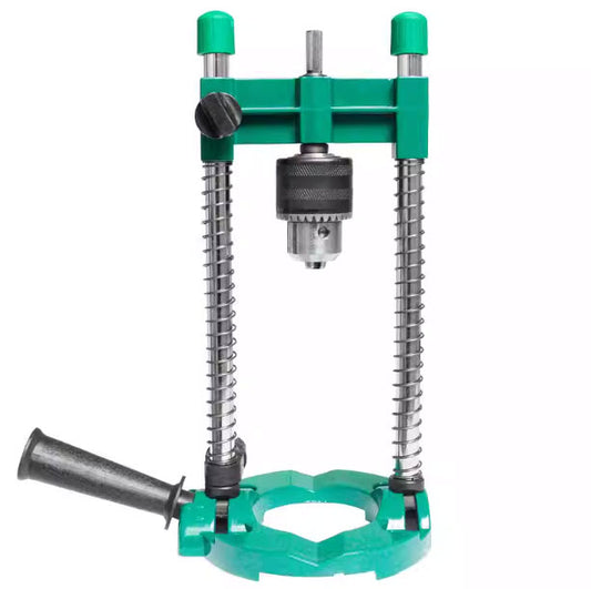ไกด์นําสว่าน อะลูมิเนียมอัลลอย ปรับได้ Electric drill stand hand drill turned bench