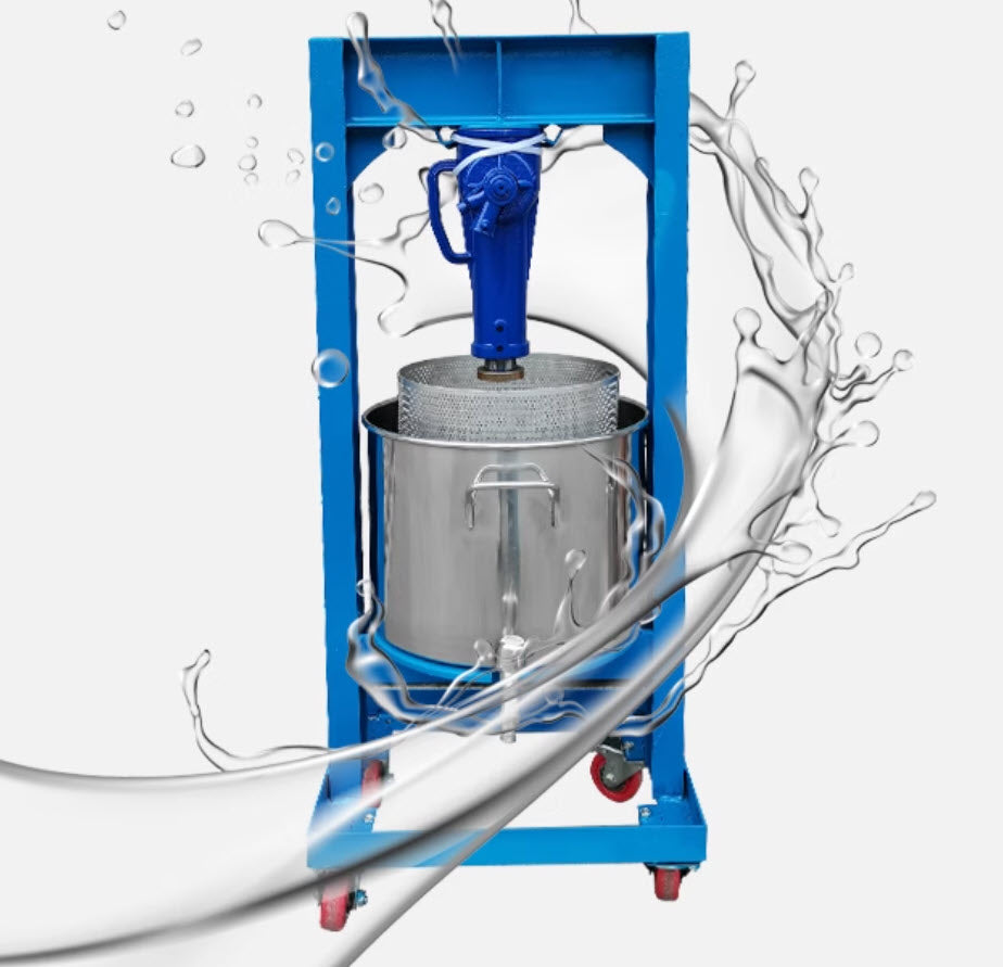 เครื่องคั้นมือโยก ผัก ผลไม้ Grain Squeeze Press Machine for Juicing, Easy Manual Operation, Durable Design for Fresh Juice at Home