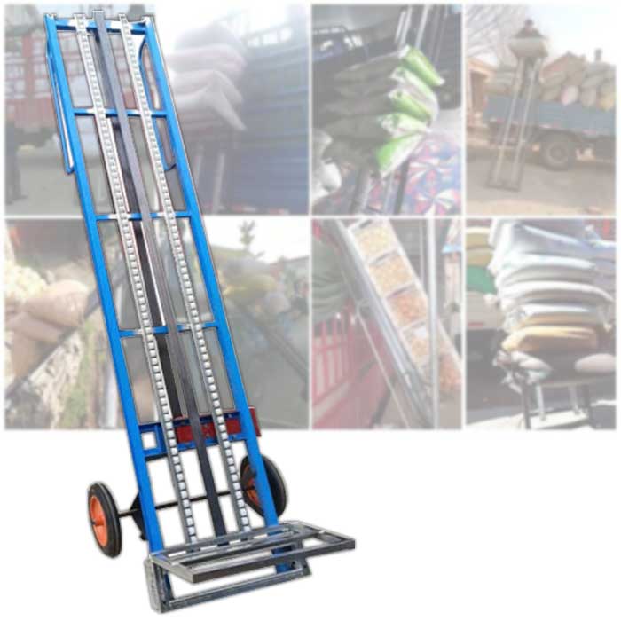 เครื่องยกกล่อง กระสอบ ลัง ขึ้นรถ Vertical Transporting Loading Machine รุ่น TSJ-001