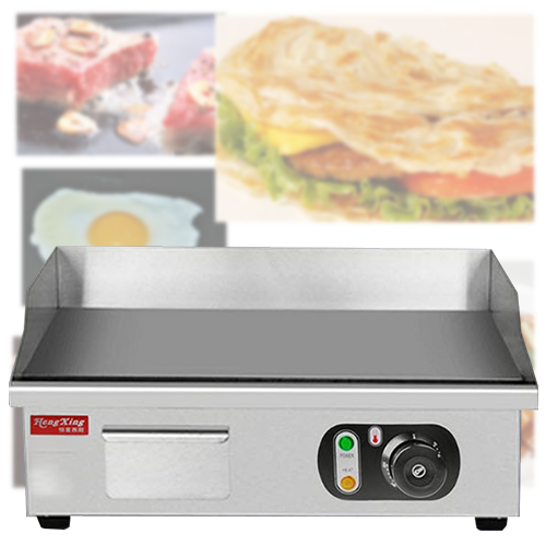 เตาปิ้งย่าง เตาเทปันยากิ รุ่น HX-818A เตาสเต็กไฟฟ้า Comercial Electric Griddle Tepanyaki