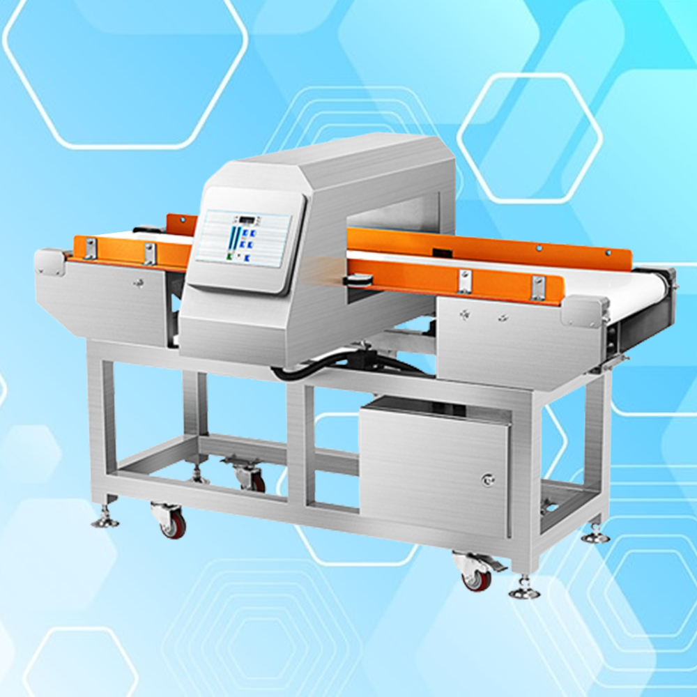 เครื่องตรวจจับโลหะ Food Metal Detection Machine รุ่น CQ-806 รองรับถุงอลูมิเนียมฟอยล์