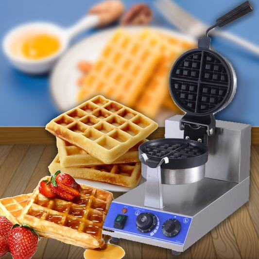 เครื่องทําวาฟเฟิล UWB-01 10kg 1100วัตต์ 220V ปรับอุณหภูมิ 50-300องศา ทำวาฟเฟิลกรอบอร่อย เหมาะสำหรับร้านค้าและบ้าน