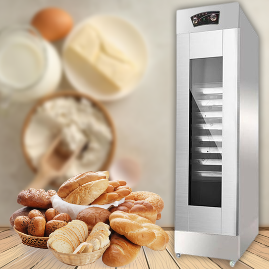 ตู้หมักแป้ง Electric Fermentation Machine วัสดุ Stainless Steel ขนาด 8 ถาด