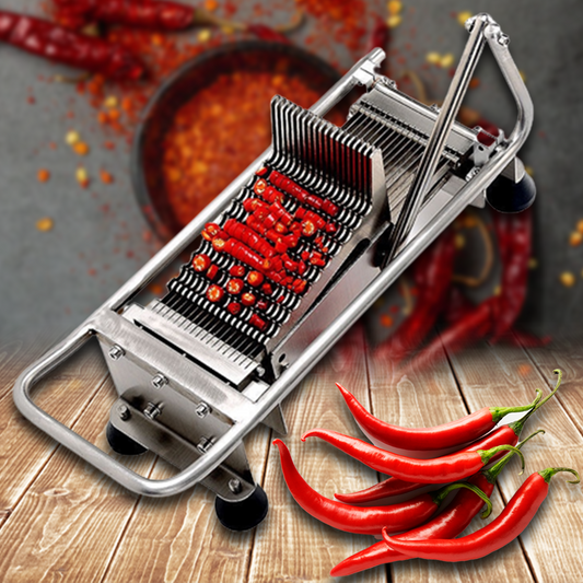 เครื่องหั่นพริก เครื่องซอยพริก มือโยก Chili Chopping Press Machine SF-22 SUS304 หั่น 2mm