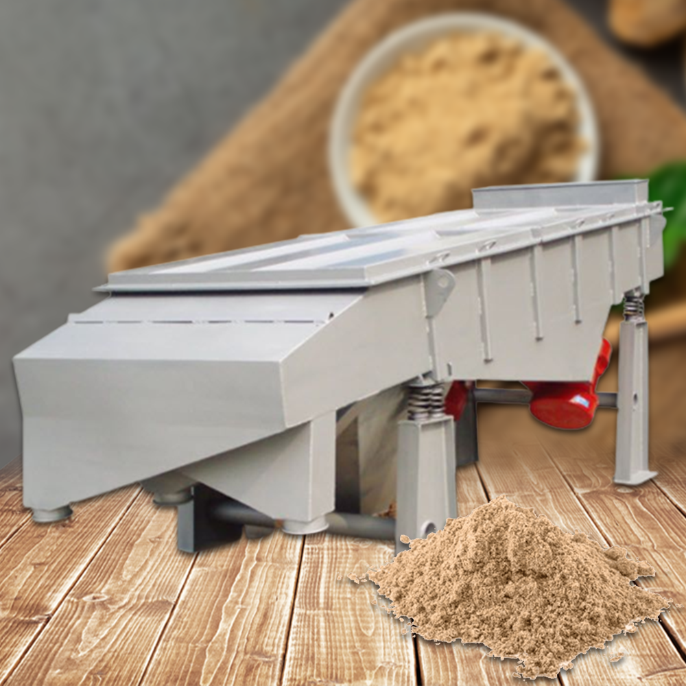 เครื่องสั่นแยกอนุภาค แยกผงเคมี  เม็ดพลาสติก เหล็ก โลหะ ผงแป้ง ผงเซรามิค  Particle linear vibrating