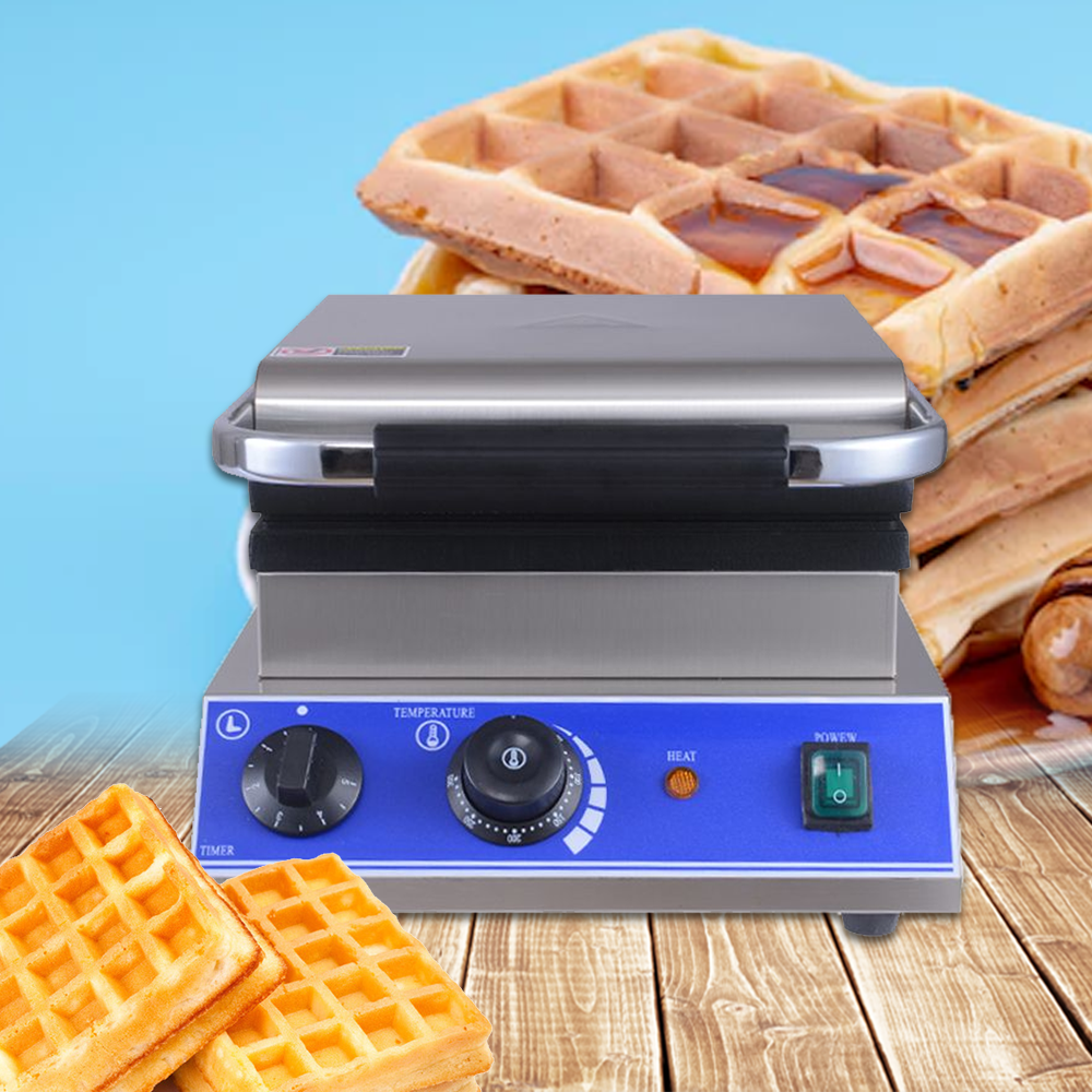 เครื่องทําวาฟเฟิล HT-2206-2D 11kg 2000วัตต์ 220V อุณหภูมิ 50-300องศา สำหรับทำวาฟเฟิลกรอบนอกนุ่มใน