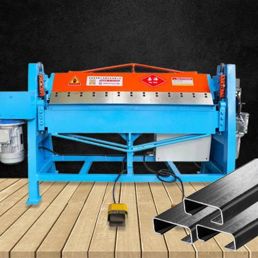 เครื่องพับแผ่นเหล็กไฟฟ้า Electric Steel Plate Folding Machine พับเหล็ก รุ่น WDS-1.5MM*1300MM