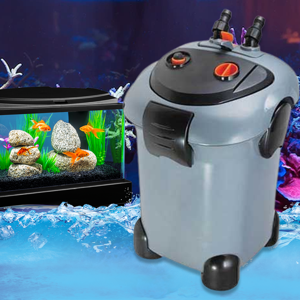 ถังกรองนอกตู้ปลา Dophin รุ่น CF-2400 กำลังไฟ 4000 วัตต์ 3000 ลิตรต่อชั่วโมง