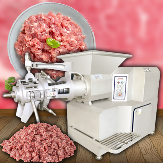 เครื่องแยกเนื้อ กับ กระดูก poultry bone and meat separator 1500kg 22/28（kw） 2000-3000kg/hour production rate is 65%~90% separation low temperature