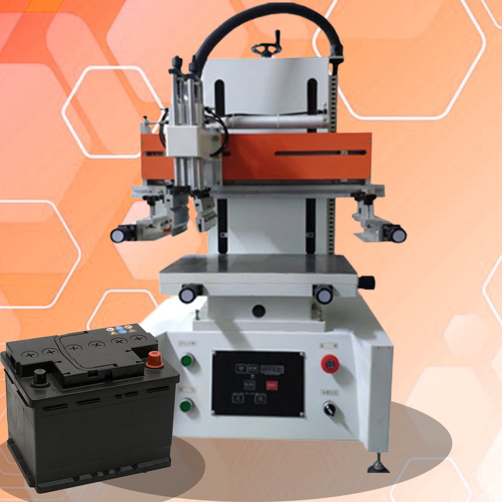 เครื่องพิมพ์จอแบนขนาดเล็ก Small Flat Screen Printing Machine