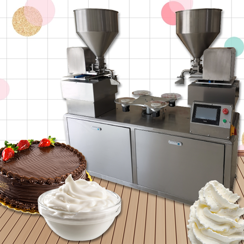 เครื่องปาดครีม เครื่องปาดหน้าเค้ก 300Kg 3Kw 220V HZ-MP19  cream plastering machine cake surface smearing