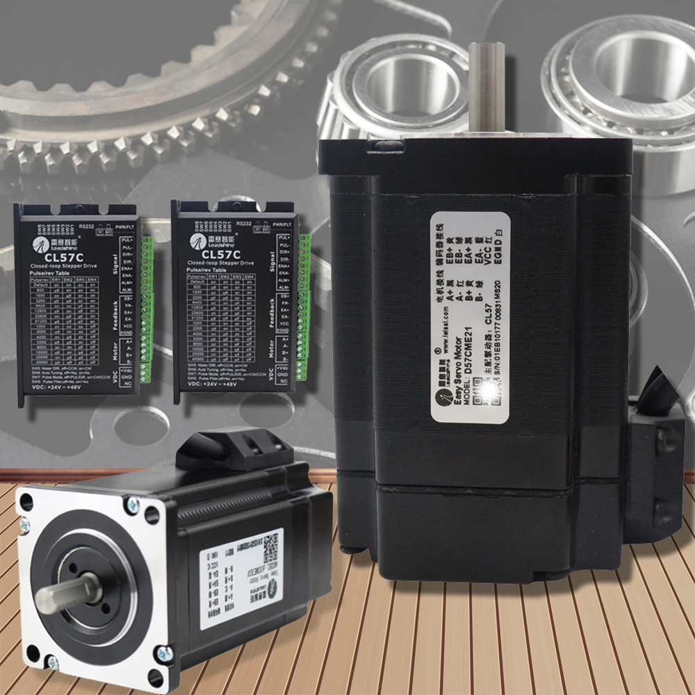 ชุดควบคุม สเต็ปเปอร์มอเตอร์  Closed-loop stepper motor set  Leisai 57 1000（rpm） 200W 36（V） 50/60HZ