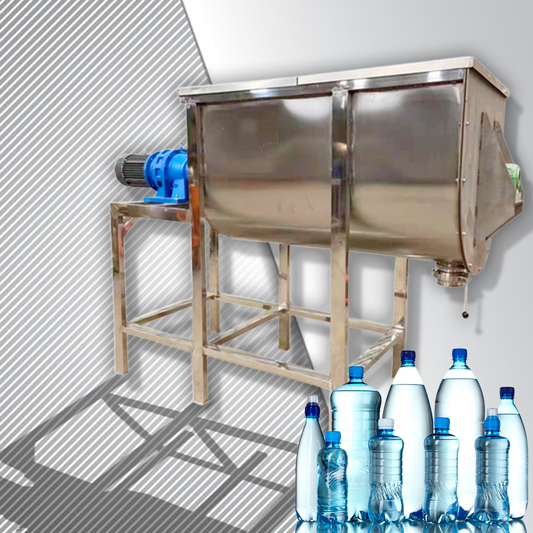 เครื่องกวนผสม ผง ของเหลว Electric Powder Mixer พร้อมใบพัดกวนแบบ U type