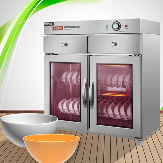 ตู้อบฆ่าเชื้อ FEST Electric Tableware Disinfection Cabinet รุ่น 280F/330F เครื่องอบแก้ว จาน ฆ่าเชื้อโรค
