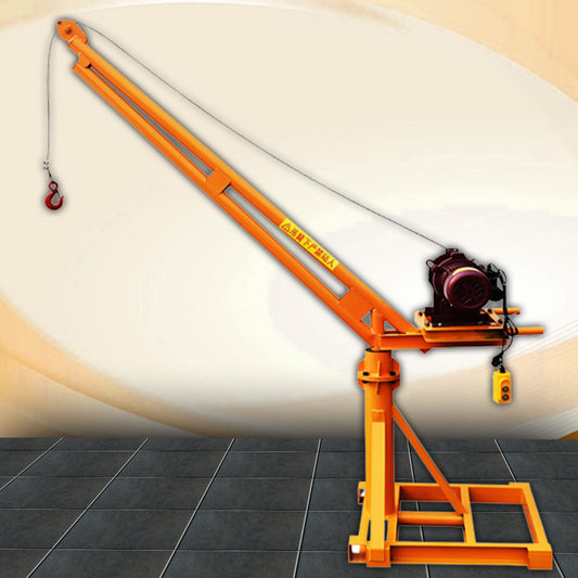 เครนยกของ ติดมอเตอร์ Small crane 220V รับน้ำหนัก 300 kg มอเตอร์ 1150 วัตต์