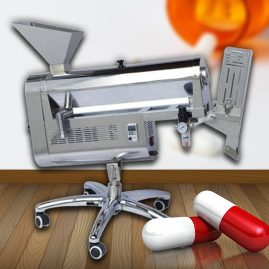 เครื่องขัดทำความสะอาดเม็ดยาแคปซูล YJP-A Capsule Polishing Machine