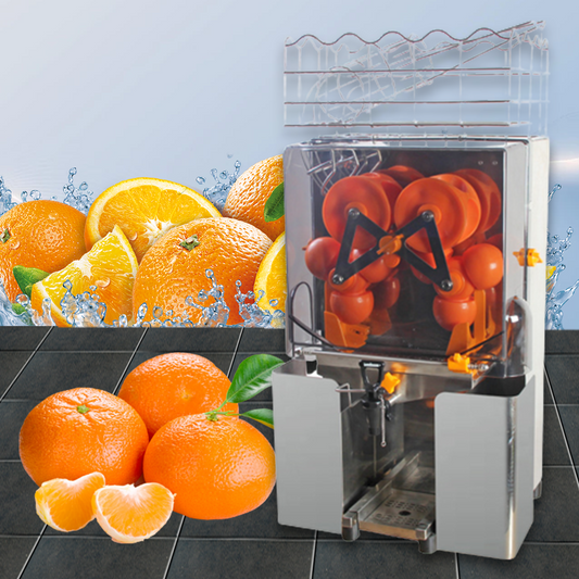 เครื่องคั้นน้ำส้ม น้ำมะนาว ทับทิม 46 kg 20pcs/min Automatic Juicer Commercial E-7