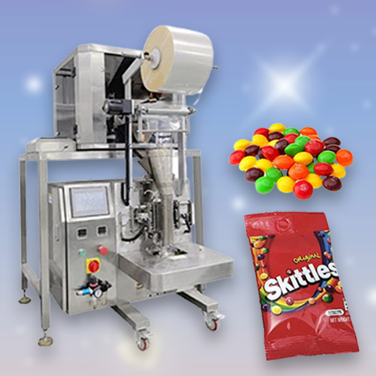 เครื่องบรรจุเม็ด ผลไม้ พร้อมซีล 1.2kw YTL Dried Fruit Granule Weighing Packaging Machine