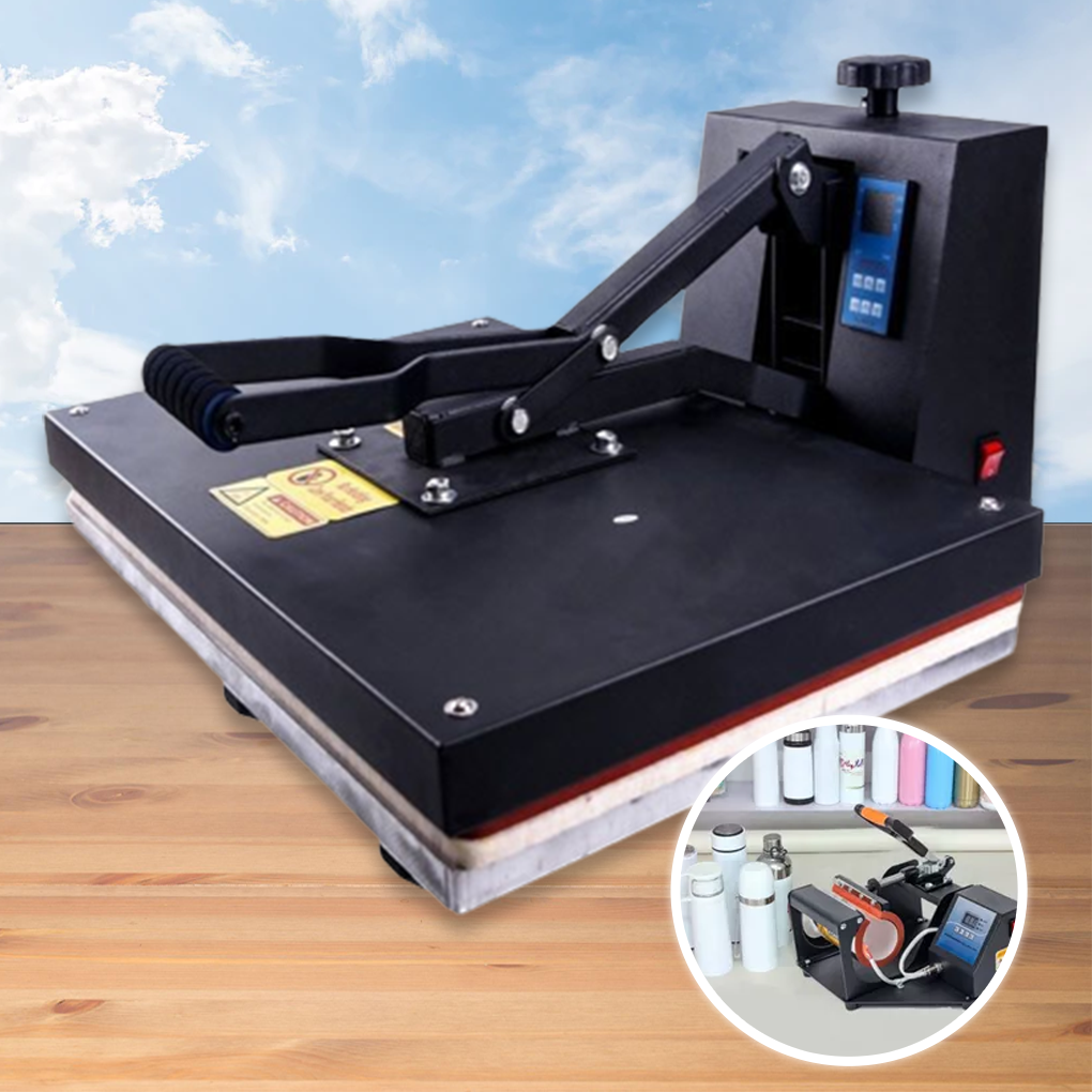 เครื่องสกรีน แบบถ่ายเทความร้อน High Pressure Heat Transfer Machine ขนาดพื้นที่การพิพม์ 40x60 ซม.