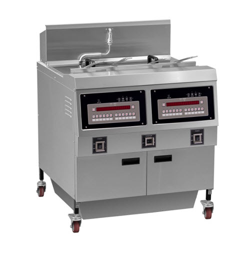หม้อทอดไฟฟ้าพร้อมแผงควบคุม Electric Pressure Fryer with Digital Control Panel