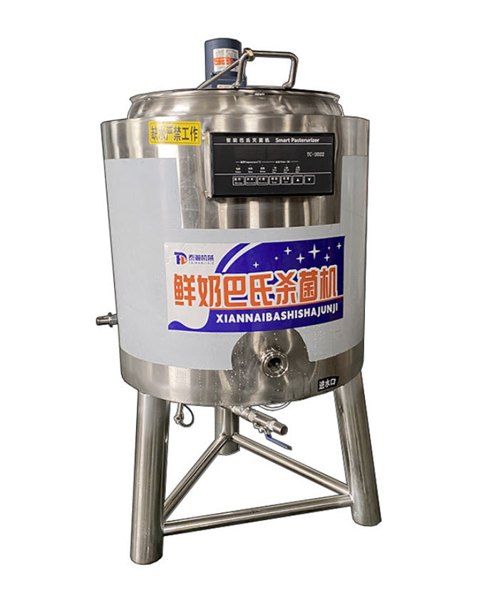 เครื่องพาสเจอร์ไรส์สแตนเลส Stainless Steel Pasteurization Machine with Automatic Temperature Control 500L