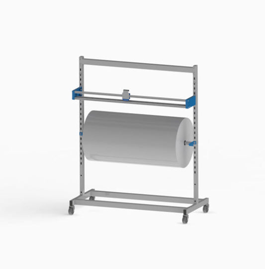 เครื่องม้วนบับเบิ้ล Bubble holder and cut 1180x600x1850 mm for easy packaging, durable design, perfect for warehouses and shipping supplies