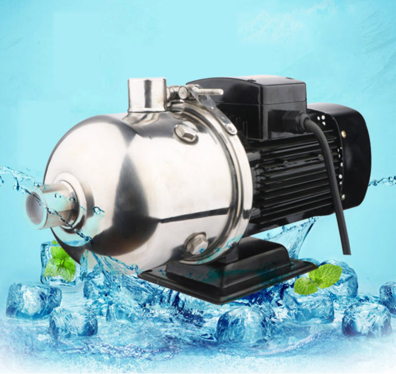 ปั๊มหอยโข่งสแตนเลสแนวนอน Stainless Horizontal Centrifugal Pump รุ่น CHL20-20 2.2kW 220V/380V