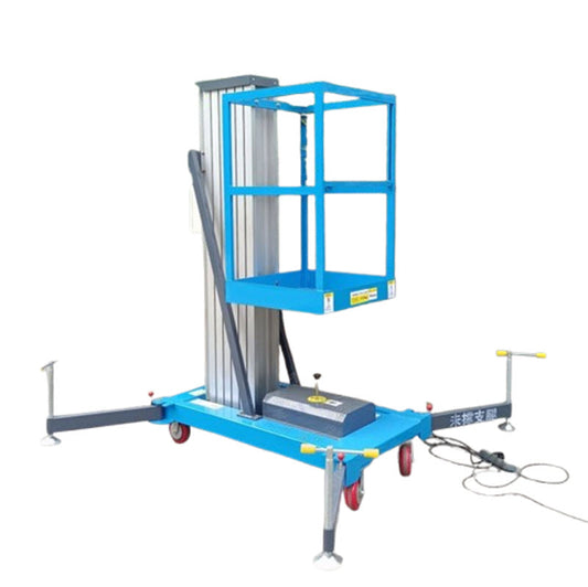 ลิฟท์ยกบุคคลไฟฟ้า Electric Personnel Lift Platform ขนาดยกสูง 6 เมตร รุ่น: YSLY0.1-6 110 1.1kW / 220V