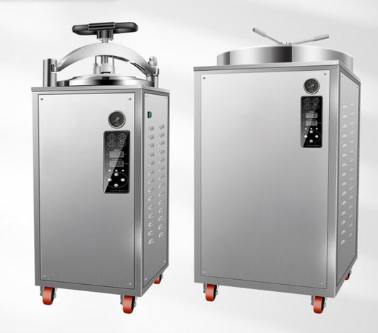 เครื่องนึ่งฆ่าเชื้ออัตโนมัติ  ฝาปิดมือหมุน ระบบไอน้ำ Autoclave Sterilizer รุ่น ZY-50SR – 50L 135°C