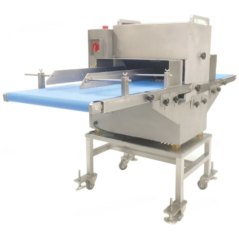 เครื่องตัดเนื้อแบบสายพาน Meat Cutting Conveyor Machine รุ่น DRB-FT500