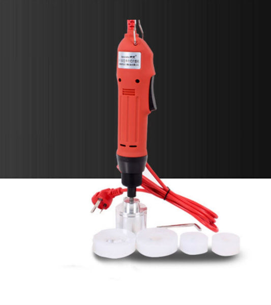 เครื่องล็อคฝาขวดแบบมือถือ Handheld Electric Bottle Capping Machine รุ่น SF-1500