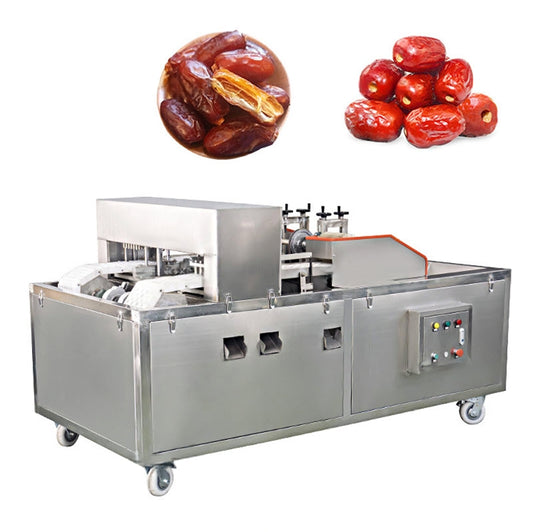 เครื่องคว้านเม็ดอินทผลัมอัตโนมัติ Date Pitting Machine รูแม่แบบ 24/16