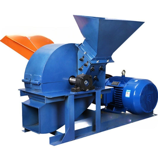 เครื่องบดเศษไม้ไฟฟ้า ขนาดใหญ่ Electric Wood Crusher Machine รุ่น 600