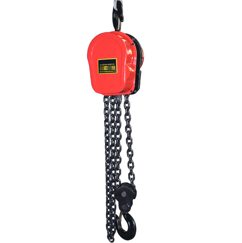 รอกโซ่ไฟฟ้า 2 ตัน 220V ความสูงยก 3 เมตร พร้อมรางเลื่อน (Electric Chain Hoist 2 Ton 220V 3m with Trolley)