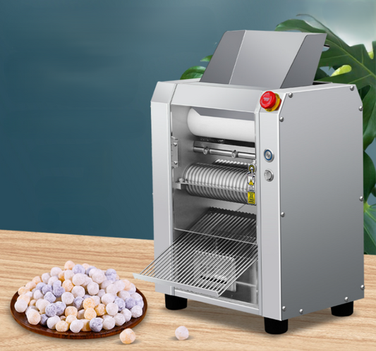 เครื่องทำบัวลอยอัตโนมัติ  Automatic Tangyuan / Taro Ball Making Machine ขนาดเม็ด 6 มม. ผลิตได้ 20-30 กก./ชม.