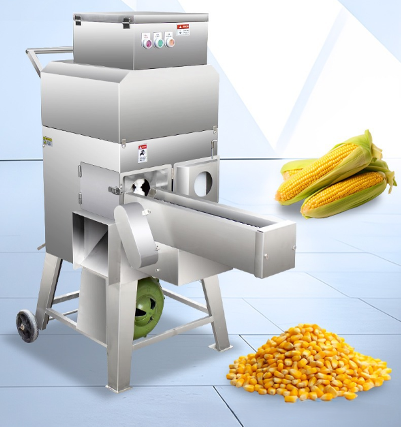 เครื่องแกะเมล็ดข้าวโพดอ่อนอัตโนมัติ Automatic Baby Corn Kernel Remover Machine รุ่น 138D