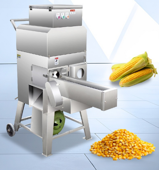 เครื่องแกะเมล็ดข้าวโพดอ่อนอัตโนมัติ Automatic Baby Corn Kernel Remover Machine รุ่น 138D