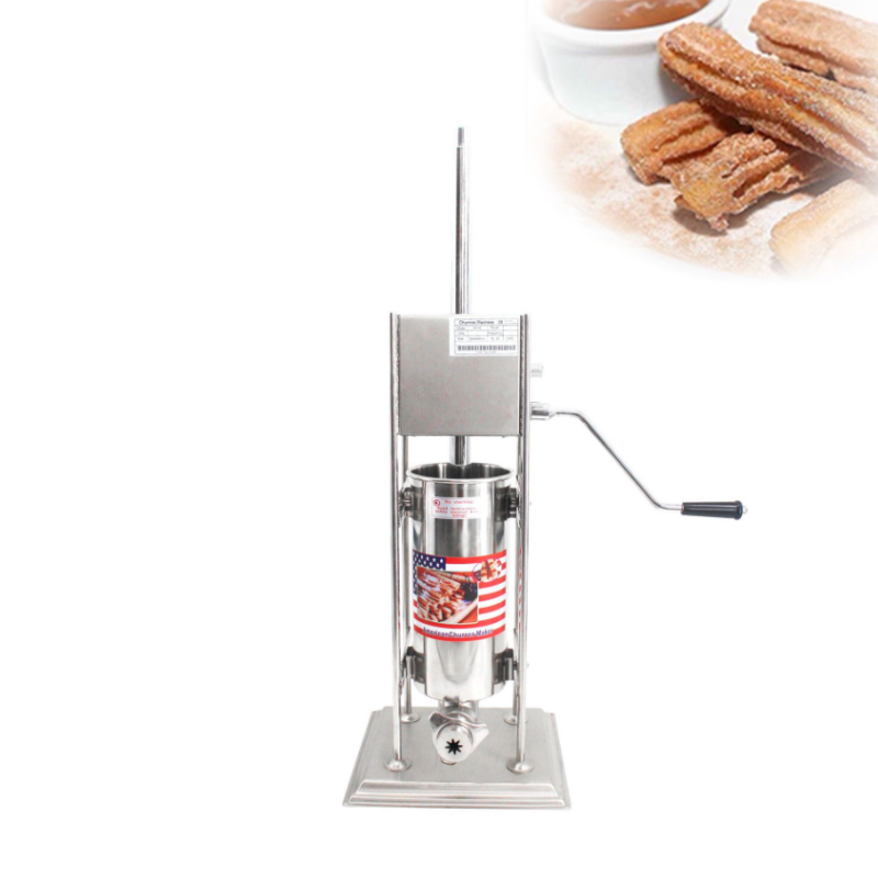 เครื่องทำชูโรสมือหมุน สเตนเลส  Manual Churros Maker Machine ขนาด 5 ลิตร รุ่น NP-289