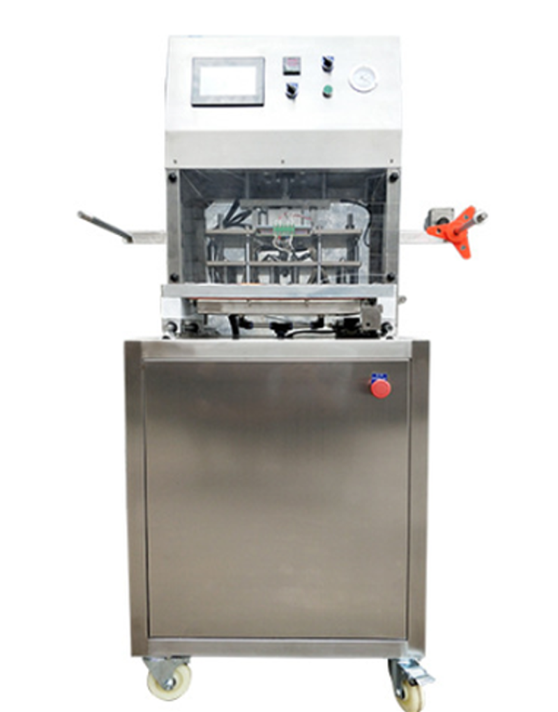 เครื่องซีลกล่องอาหารสุญญากาศ Tray Vacuum Sealing Machine รุ่น JC-A049