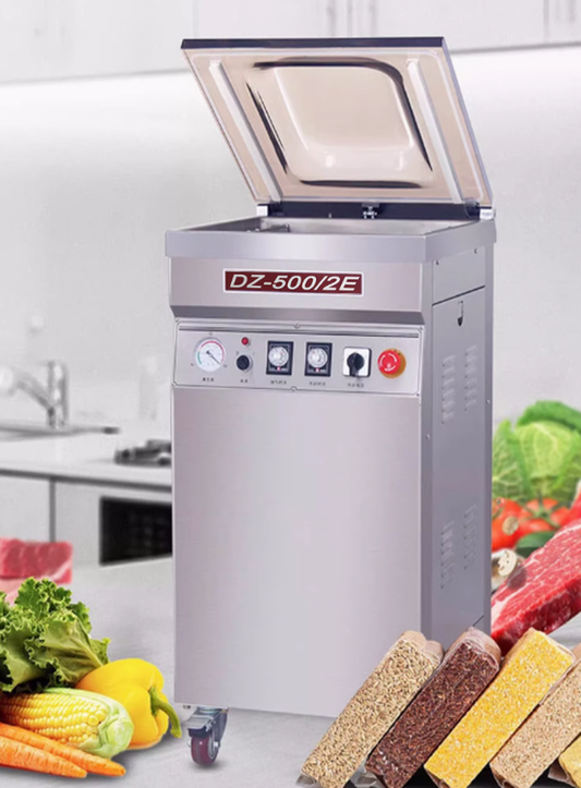 เครื่องบรรจุสุญญากาศ  Vacuum Packaging Machine รุ่น DZ-500/2E