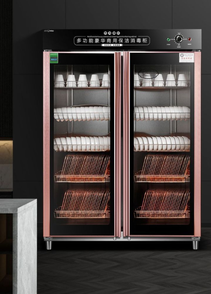 ตู้ฆ่าเชื้อจานชามระบบอัตโนมัติ ความจุสูง High-Capacity Automatic Dish Sterilizing Cabinet Model รุ่น 910