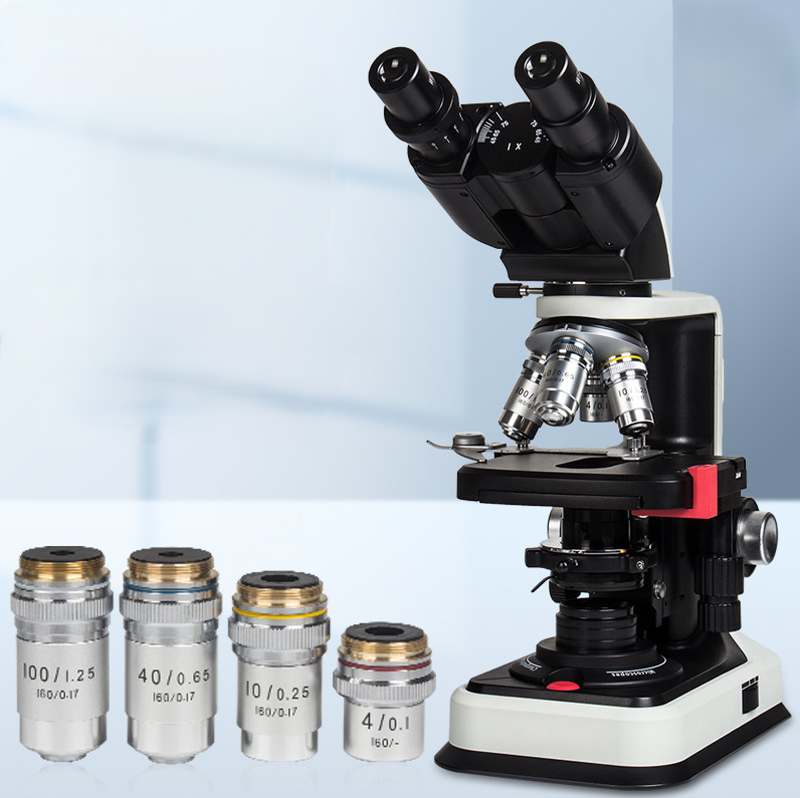 กล้องจุลทรรศน์ทางชีวภาพสองตา Biological Microscope Binocular รุ่น XSP-36E-1600x