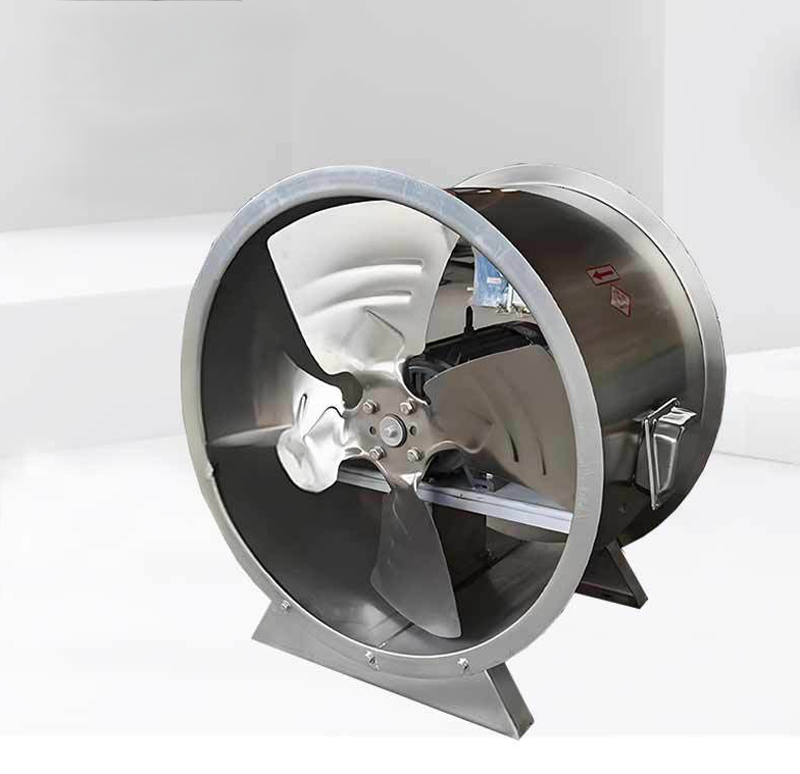 พัดลมปรับความถี่ลมผสม ระบายอากาศอุตสาหกรรม Industrial Mixed Flow Fan 3KW รุ่น YTHL-3.5